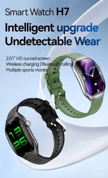 H7 Pro 3D Curved HD Display Smartwatch with Bluetooth Calling