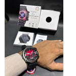 TF10 Pro Round Dial Sports Smartwatch with AMOLED Display