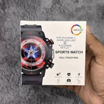 TF10 Pro Round Dial Sports Smartwatch with AMOLED Display