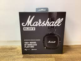 Marshall Major IV Wireless Bluetooth On-Ear Headphones (80+ Hours Playtime)